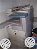 Gray And Blue Photocopier Machine