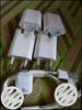 Four Apple USB Power Adapters