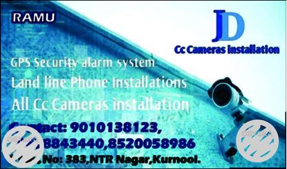 Cc Cemeras & Alarm Systems Installation.